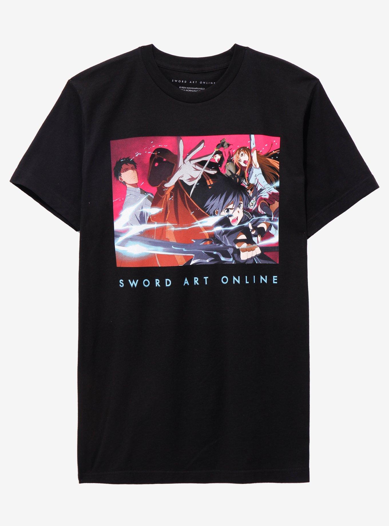 Sword Art Online Group T Shirt Hot Topic