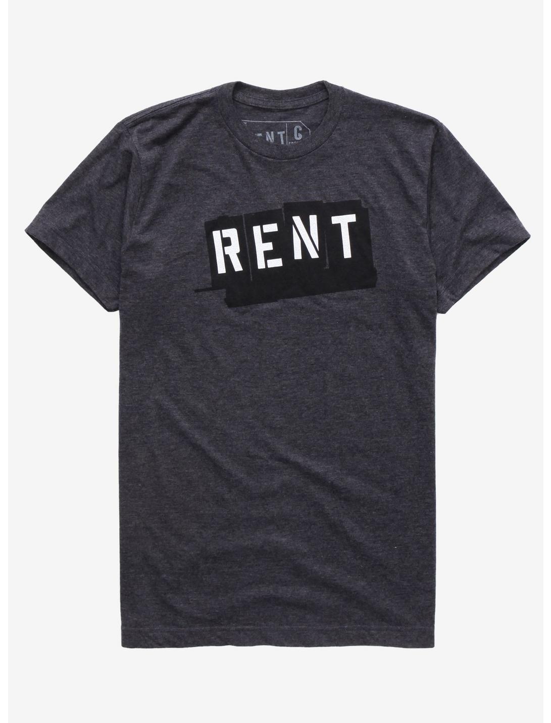 Rent Logo T-Shirt, GREY, hi-res