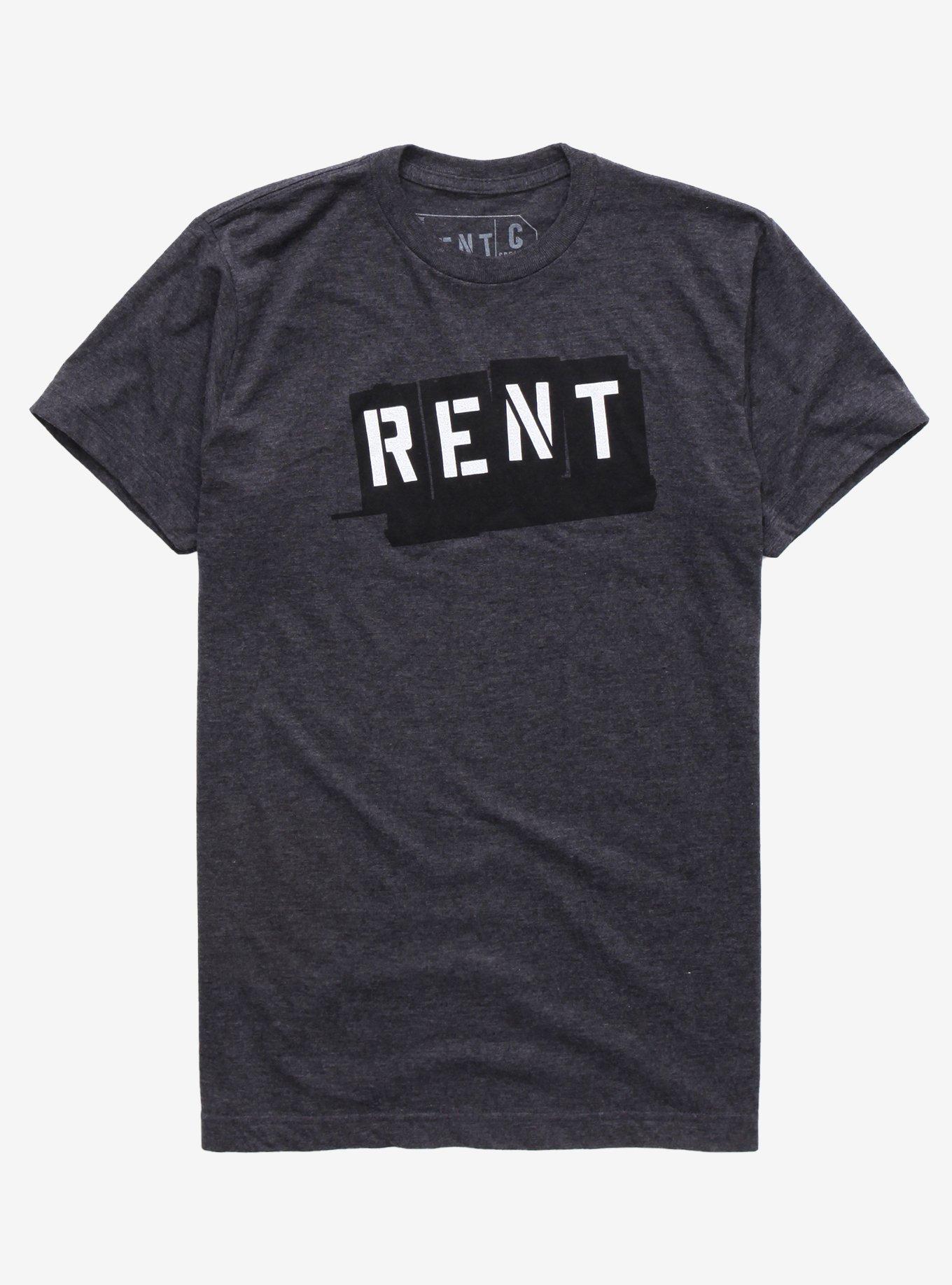 Rent Logo T-Shirt, GREY, hi-res