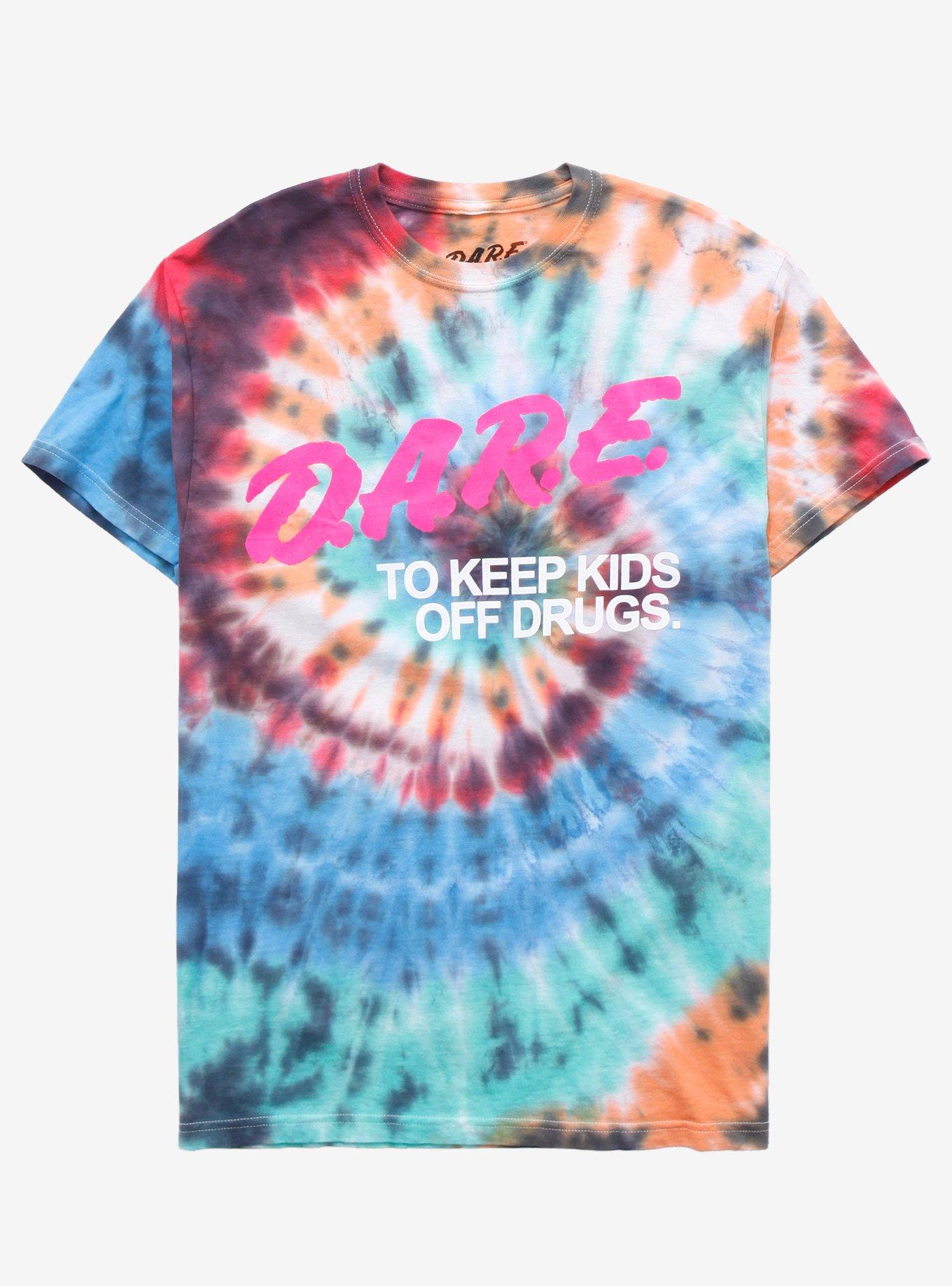 D.A.R.E. Tie-Dye T-Shirt | Hot Topic