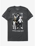 Bungo Stray Dogs Group T-Shirt, BLACK, hi-res
