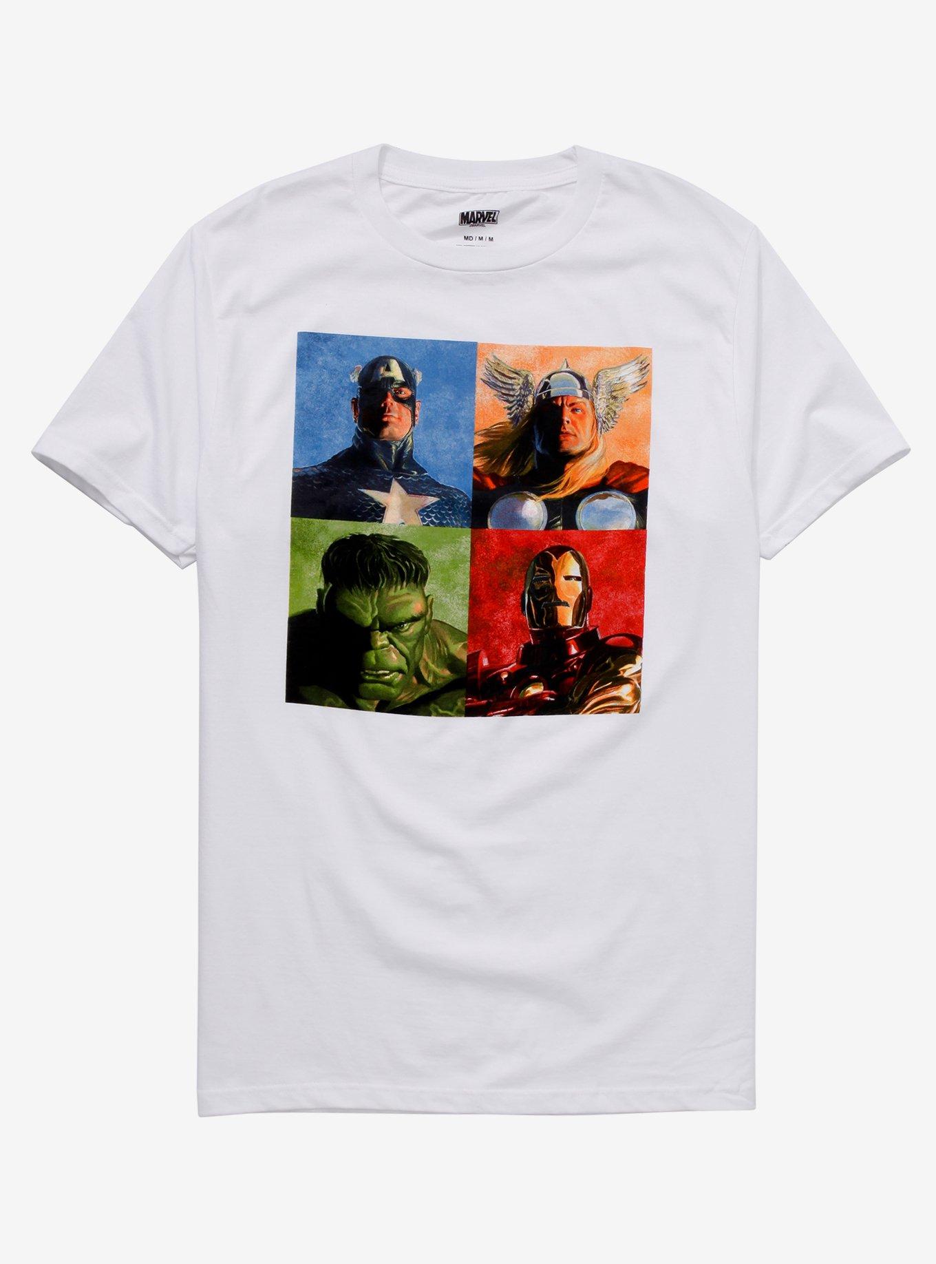 Marvel Timeless Avengers Boxes T-Shirt, MULTI, hi-res