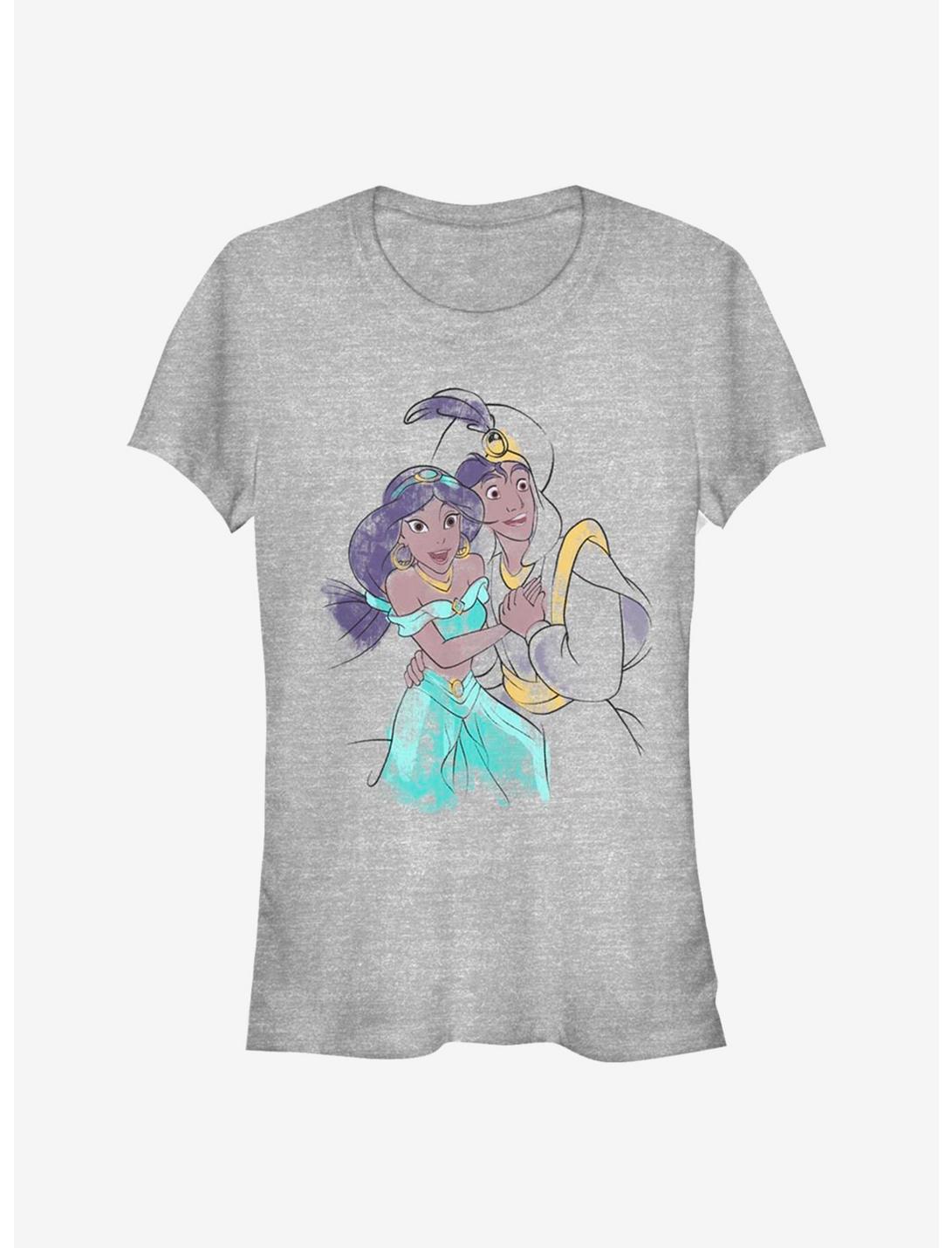 Disney Aladdin Jasmine And Ali Girls T-Shirt, ATH HTR, hi-res