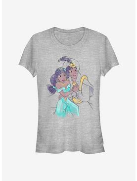 Disney Aladdin Jasmine And Ali Girls T-Shirt, ATH HTR, hi-res