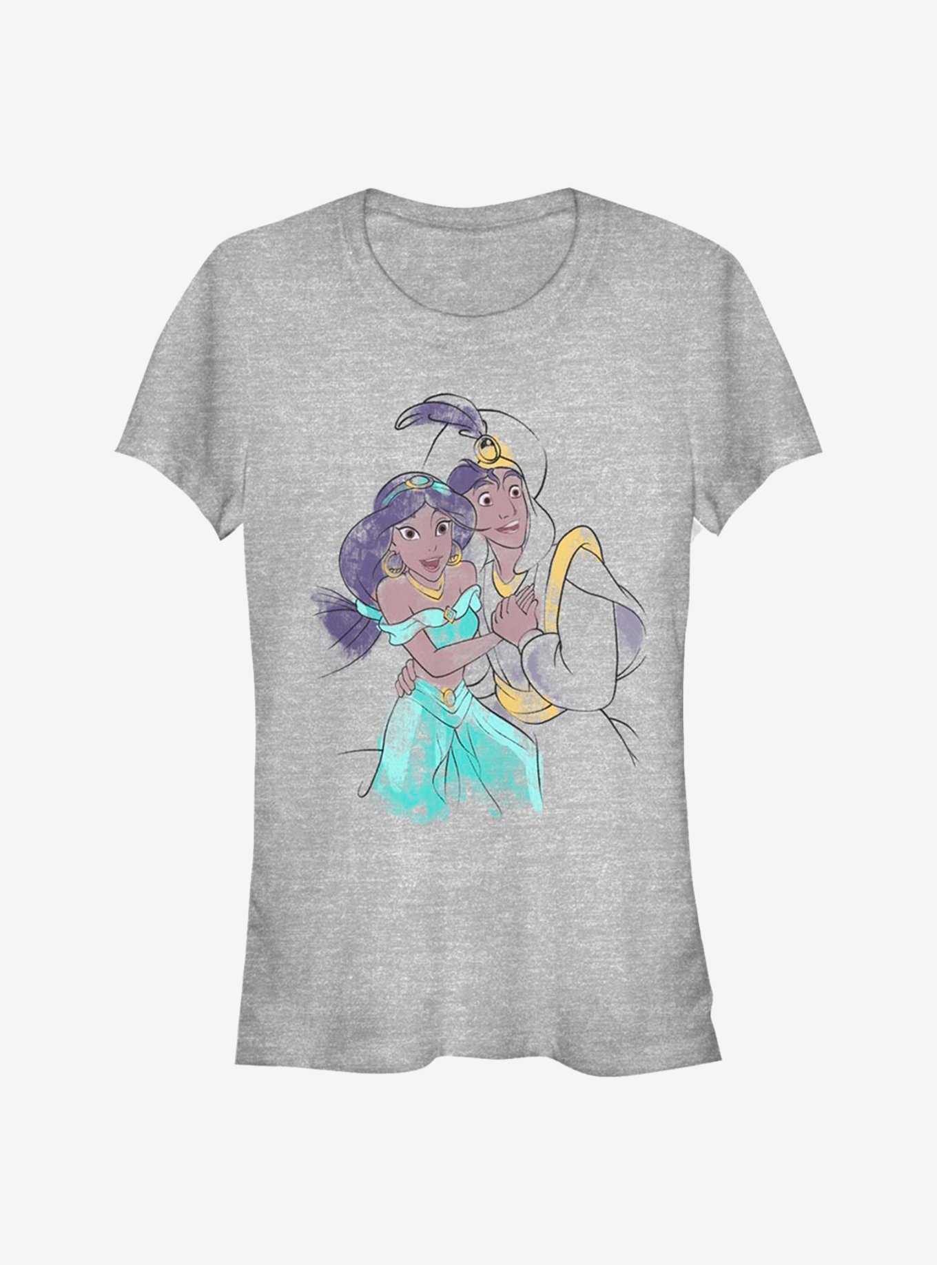 Disney Aladdin Jasmine And Ali Girls T-Shirt, , hi-res