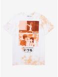 Fruits Basket Kyo & Tohru Let's Stay Together Forever Women's Tie-Dye T-Shirt - BoxLunch Exclusive, ORANGE, hi-res