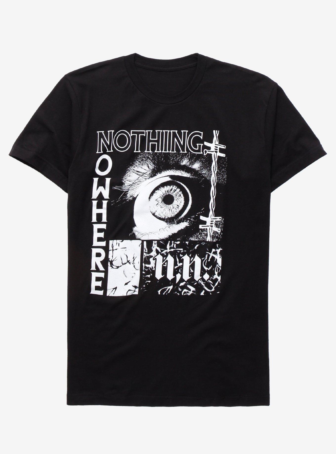 Nothing,Nowhere Eye T-Shirt, BLACK, hi-res