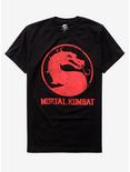 Mortal Kombat Logo T-Shirt, BLACK, hi-res