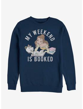 Plus Size Disney Beauty And The Beast Booked Crew Sweatshirt, , hi-res