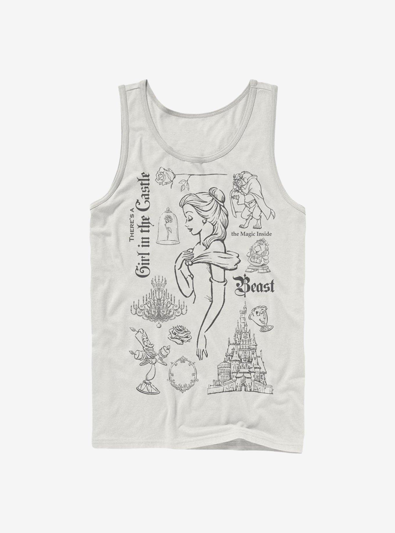 Disney Beauty And The Beast Beast In The Castle Tank