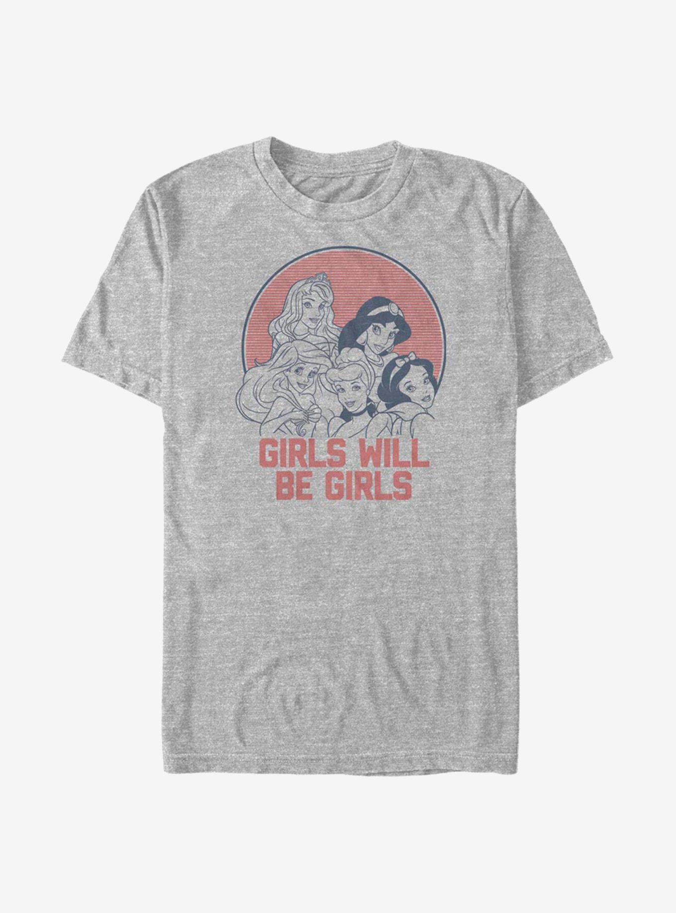 Disney Princess Girl Vibes T-Shirt, ATH HTR, hi-res