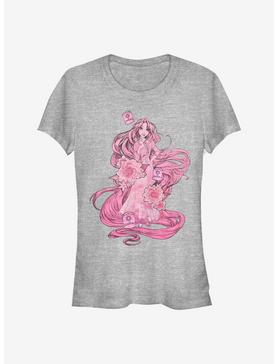 Disney Tangled Tonal Rapunzel Girls T-Shirt, ATH HTR, hi-res