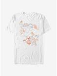Disney Mulan Outline T-Shirt, WHITE, hi-res