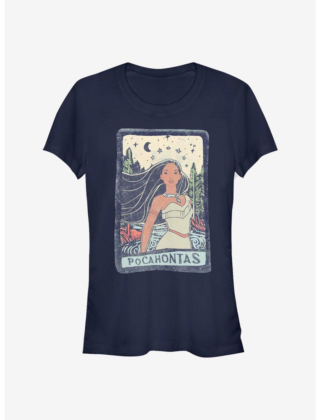 Disney Pocahontas Star Sky Girls T-Shirt, NAVY, hi-res