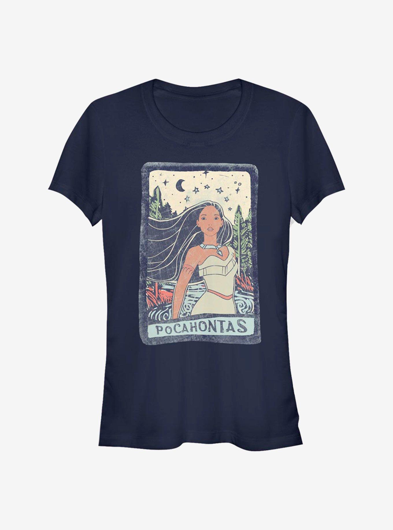 Disney Pocahontas Star Sky Girls T-Shirt, NAVY, hi-res