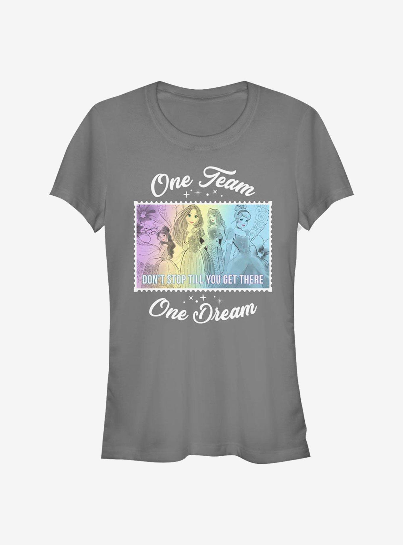 Disney Princess Team Dream Girls T-Shirt, CHARCOAL, hi-res