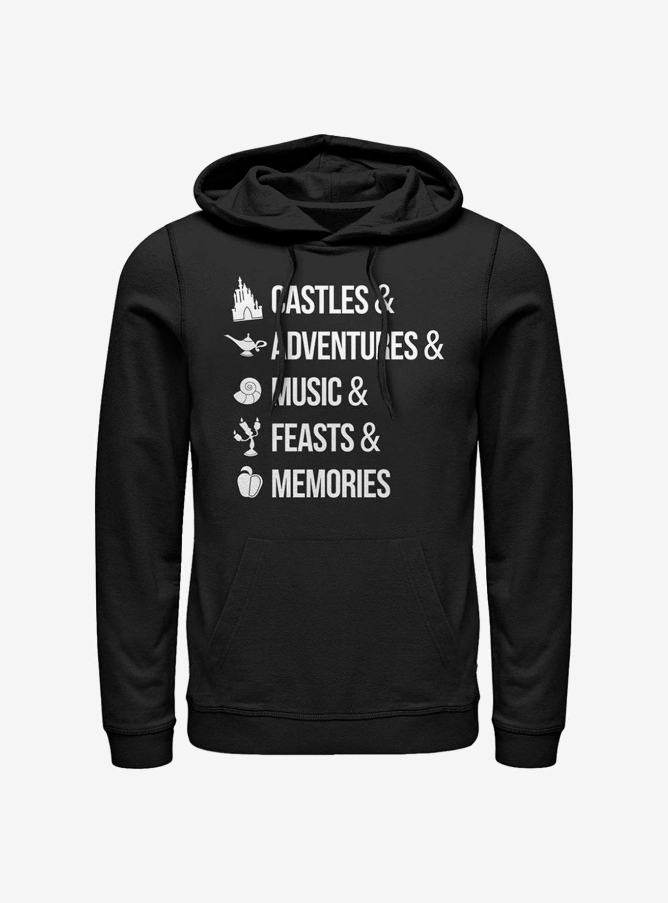 Disney Princess Just Disney Princess Things Hoodie, BLACK, hi-res