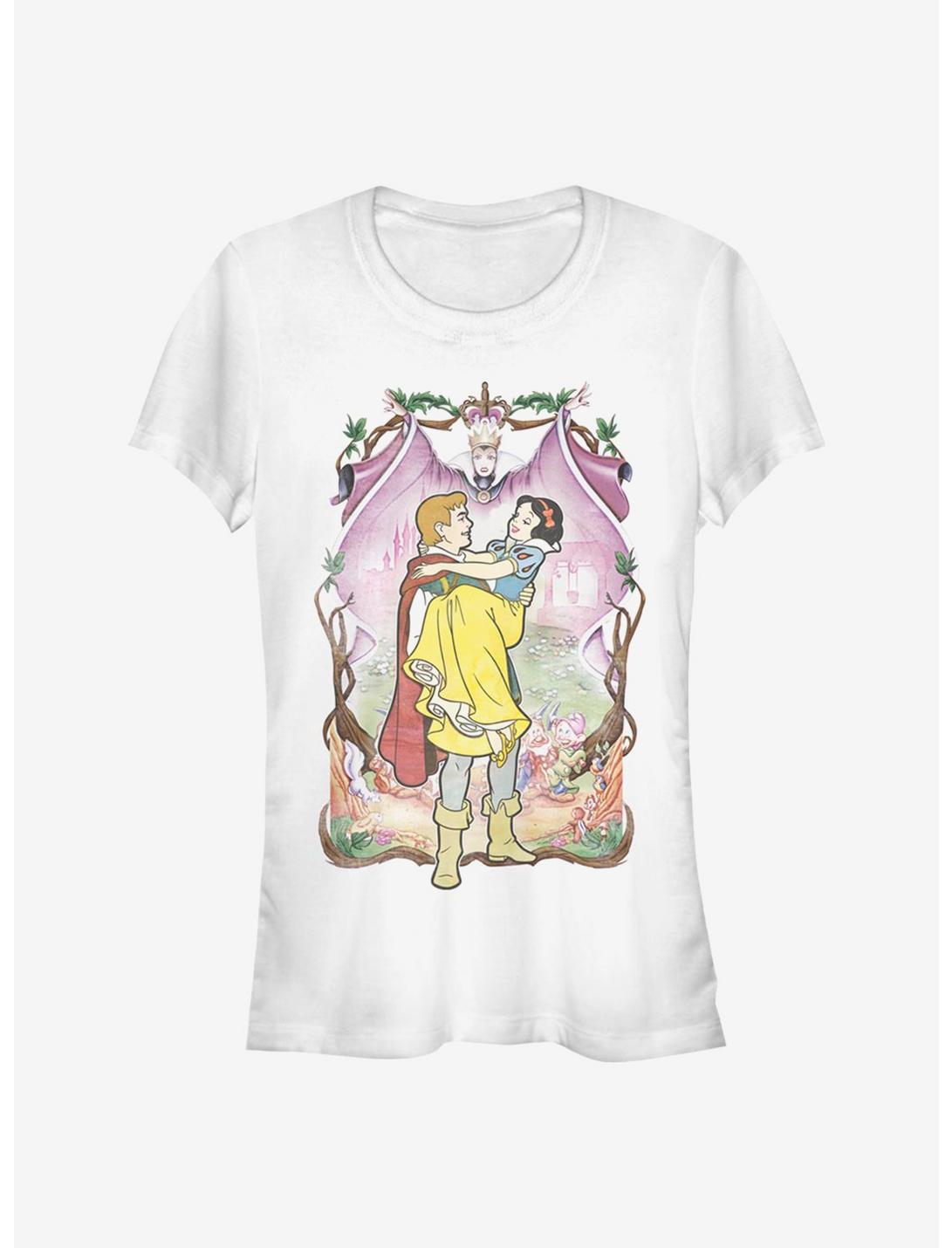 Disney Snow White And The Seven Dwarfs Snow White Love Girls T-Shirt, WHITE, hi-res