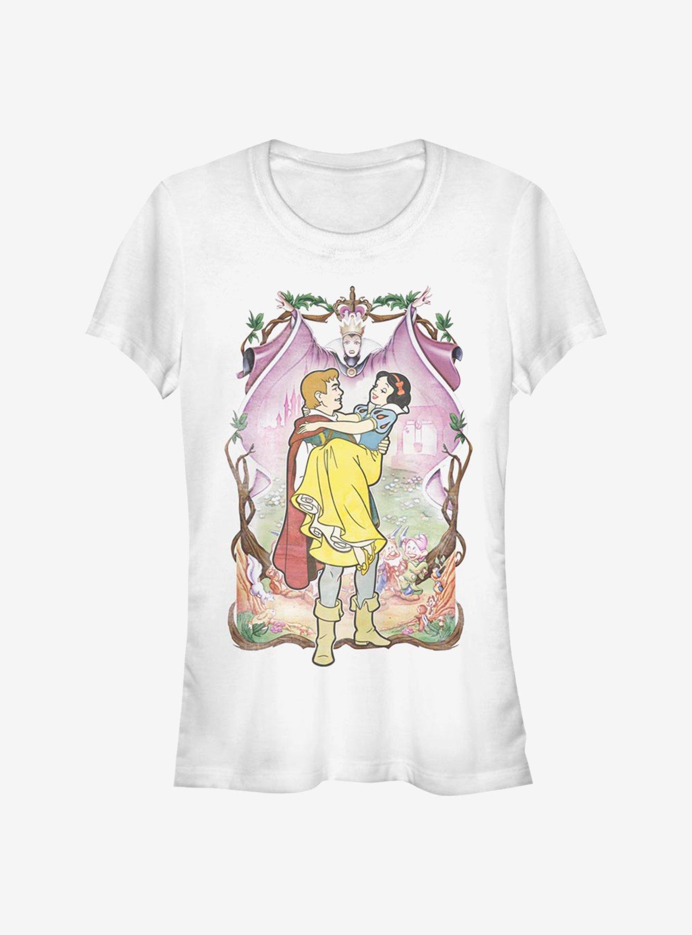 Disney Snow White And The Seven Dwarfs Snow White Love Girls T-Shirt, WHITE, hi-res