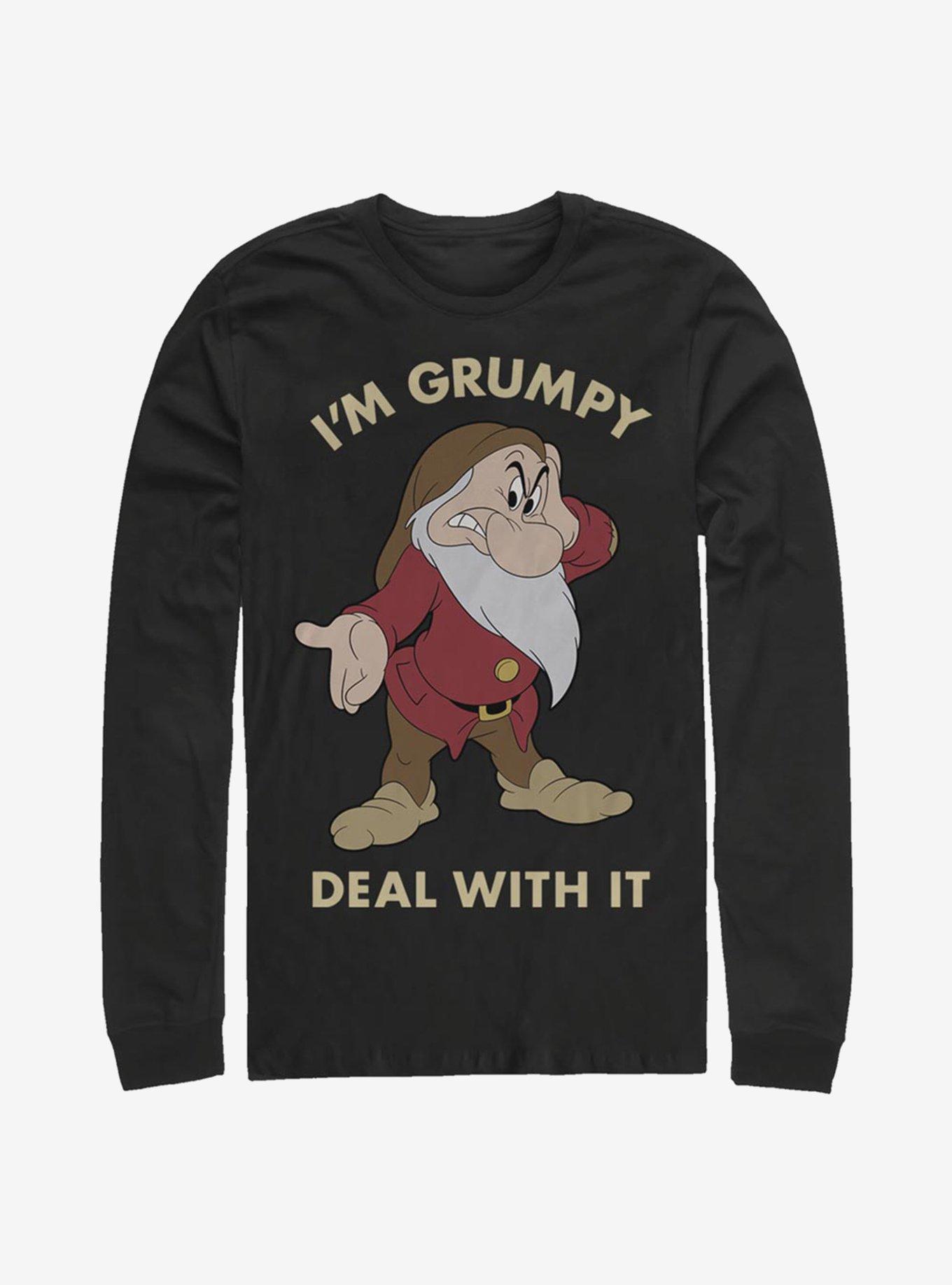 Disney Snow White And The Seven Dwarfs I'm Grumpy Long-Sleeve T-Shirt