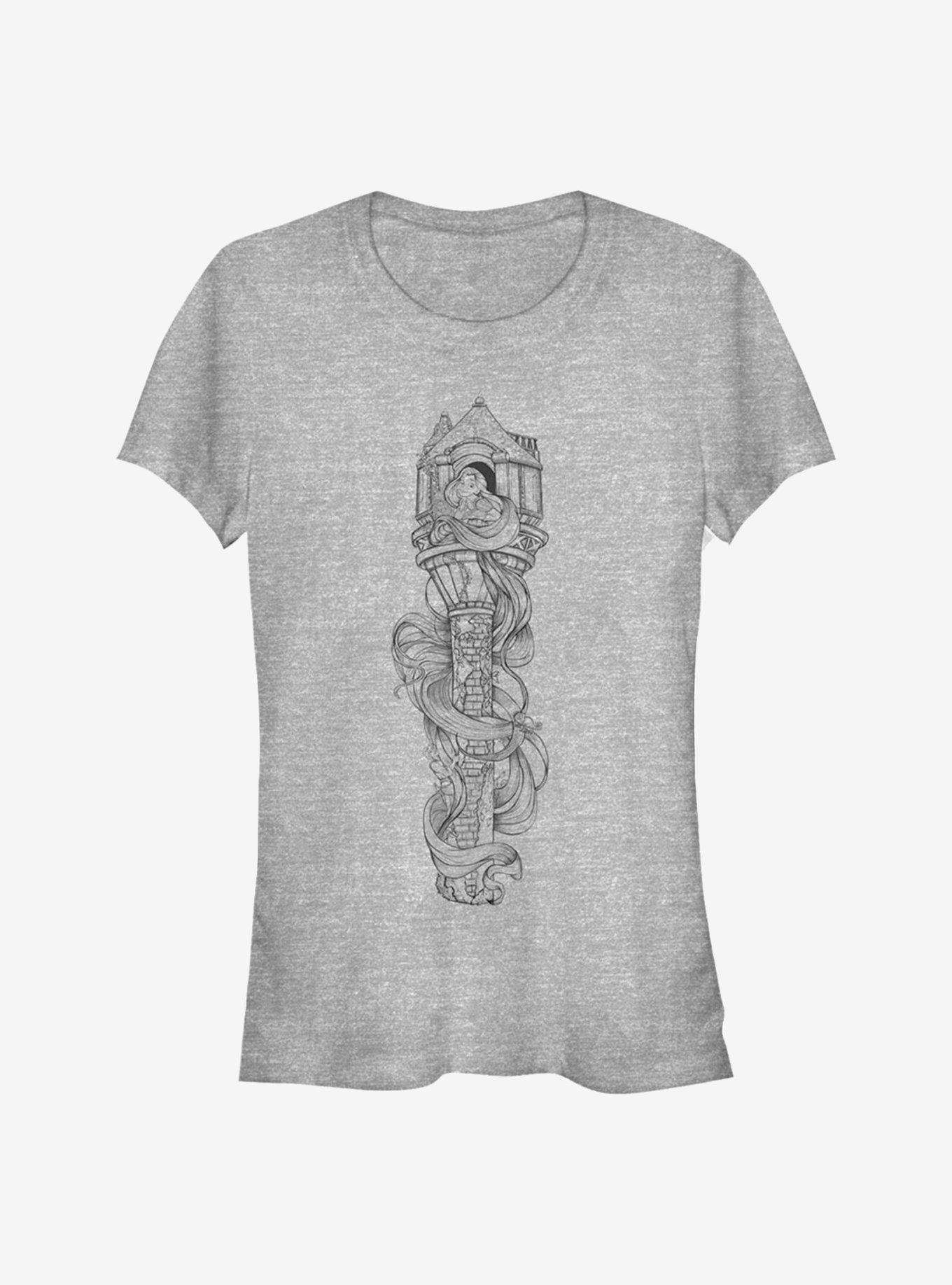 Disney Tangled Hair For Days Girls T-Shirt, ATH HTR, hi-res