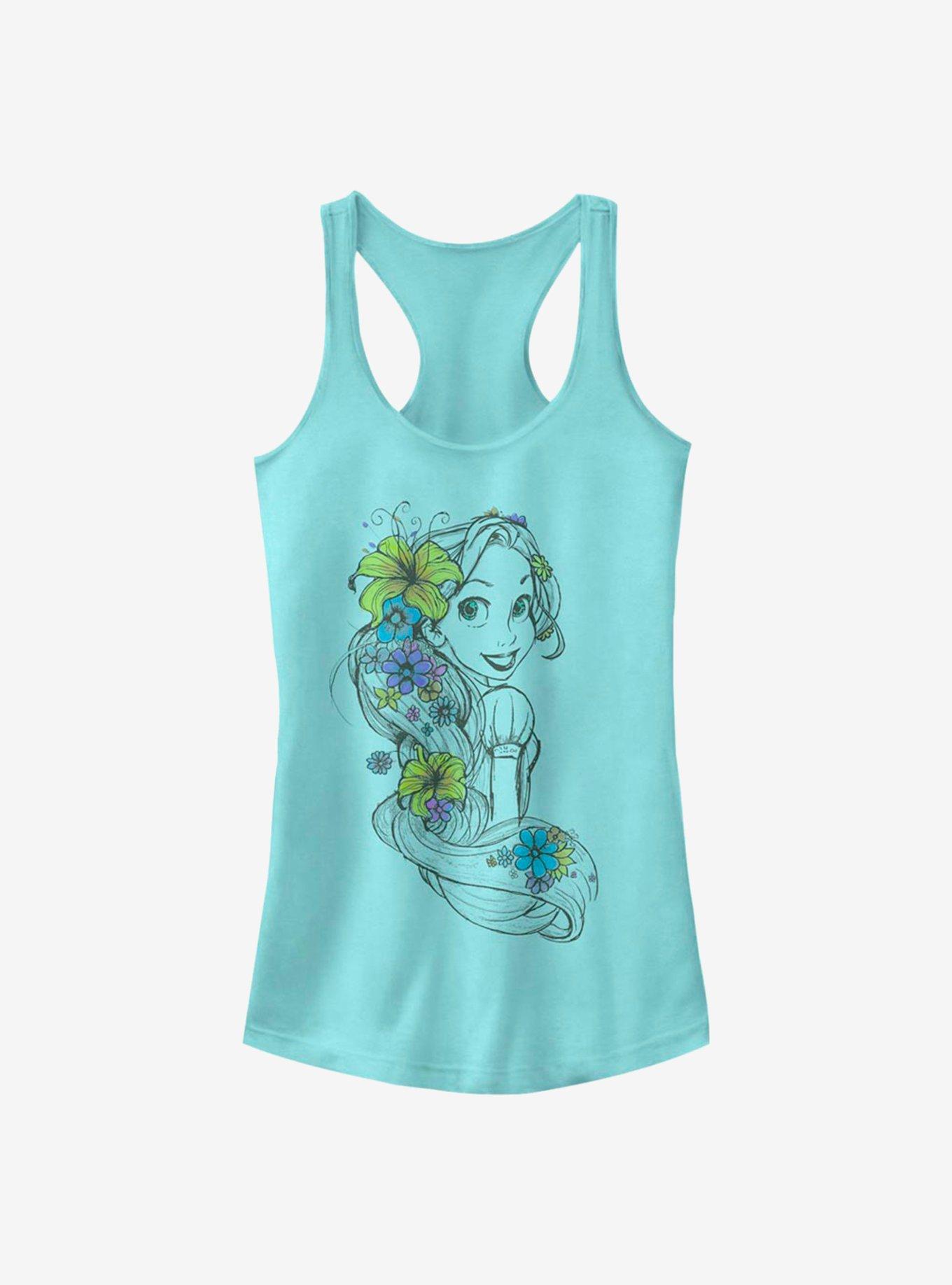 Disney Tangled Rapunzel Sketch Girls Tank, , hi-res