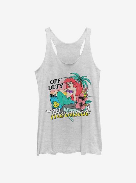 Disney The Little Mermaid Vacation Mermaid Girls Tank - WHITE | Hot Topic