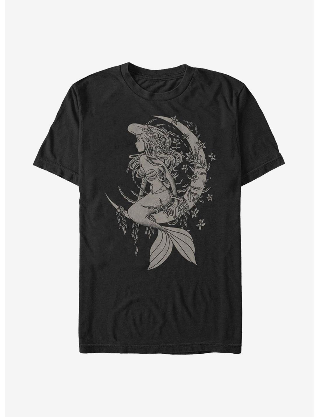 Disney The Little Mermaid In A Different Space T-Shirt, BLACK, hi-res