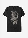 Disney The Little Mermaid In A Different Space T-Shirt, BLACK, hi-res