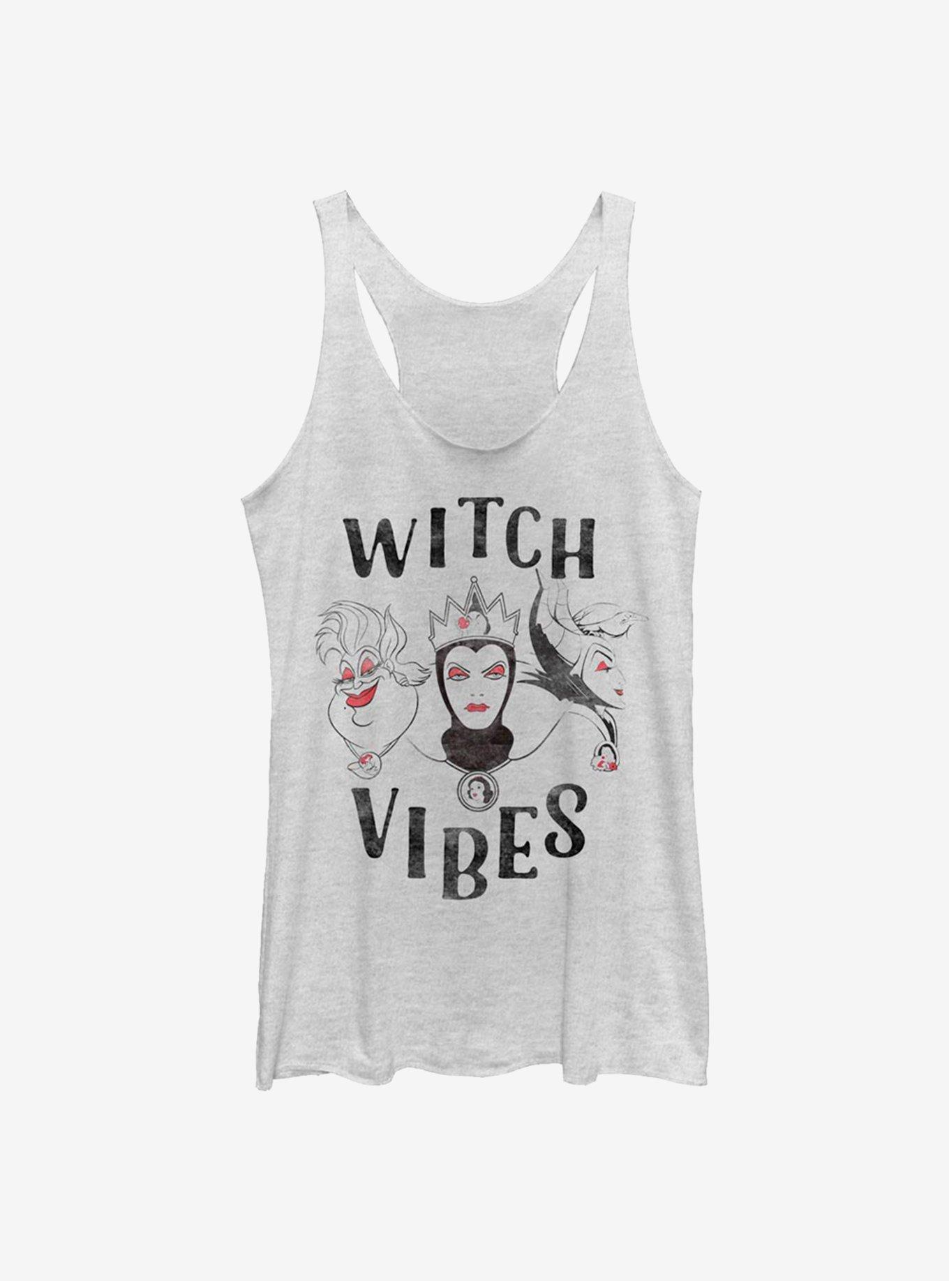 Disney Villains Witch Vibes Girls Tank, WHITE HTR, hi-res