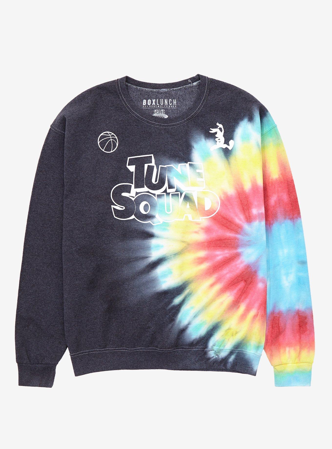 Space Jam: A New Legacy Tune Squad Tie-Dye Crewneck - BoxLunch Exclusive, MULTI, hi-res