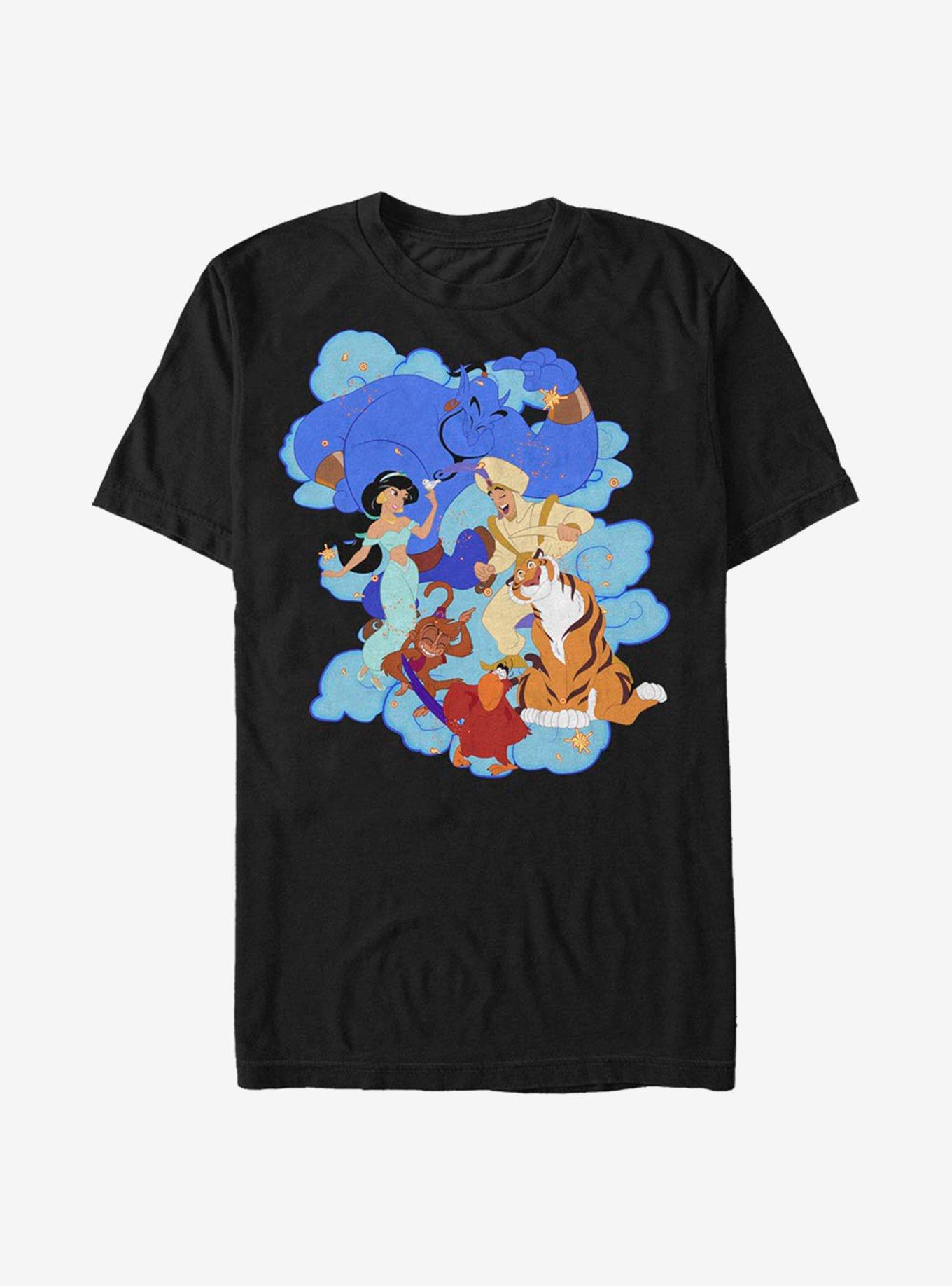 Disney Aladdin Agrabah Dance Off T-Shirt, BLACK, hi-res