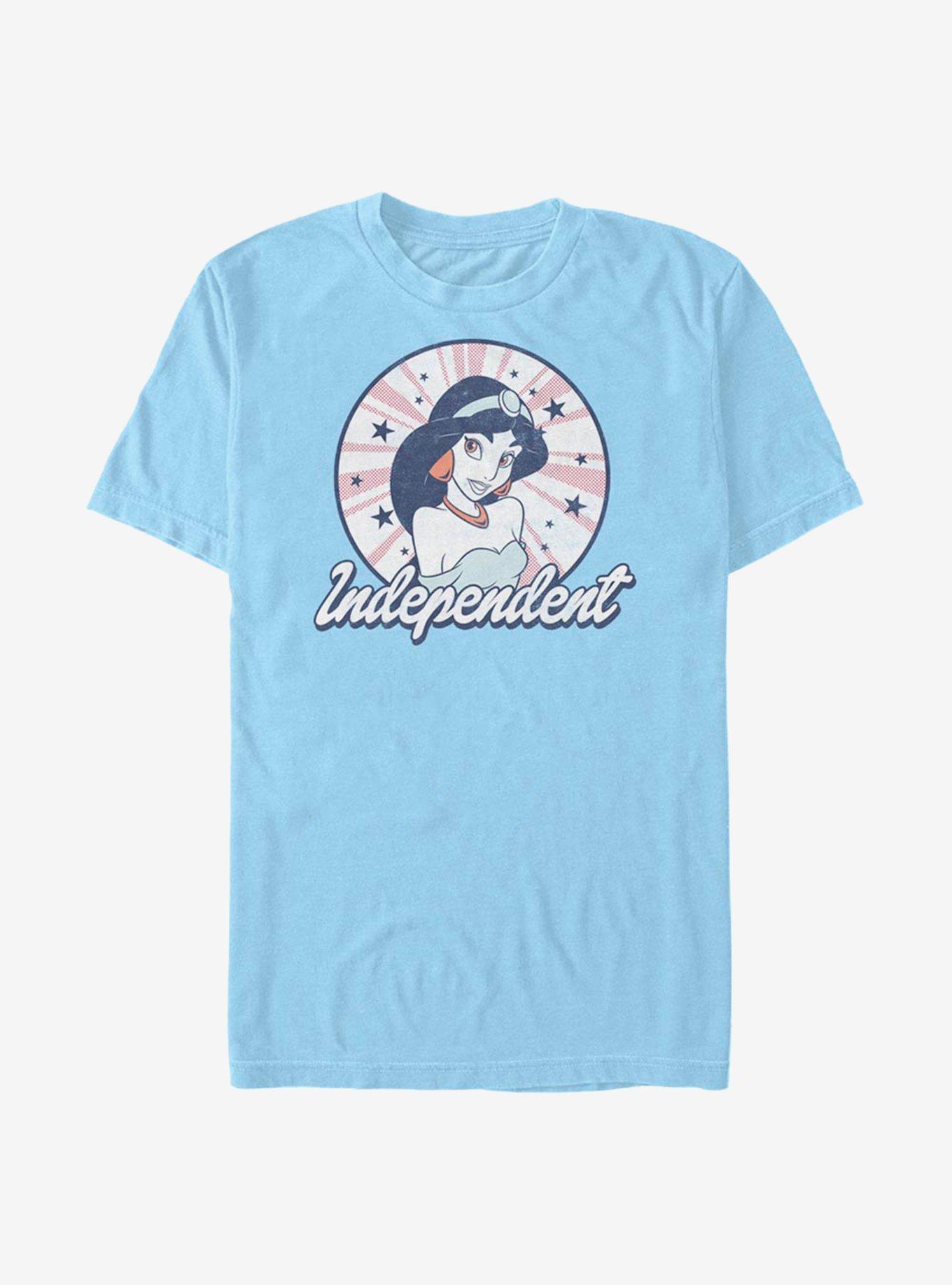 Disney Aladdin Jasmine Independent T-Shirt, LT BLUE, hi-res