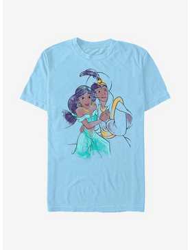 Disney Aladdin Jasmine And Ali T-Shirt, , hi-res