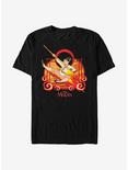 Disney Mulan Raging Fire Mulan T-Shirt, BLACK, hi-res