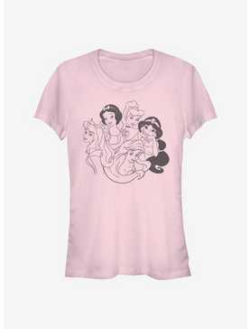 Disney Princess Simple Princess Girls T-Shirt, , hi-res