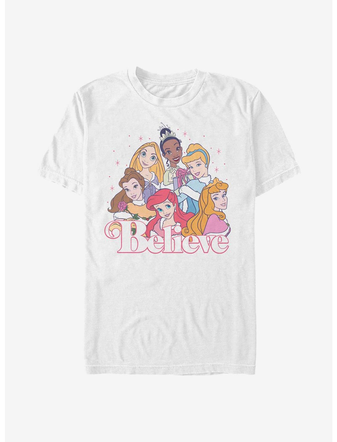 Disney Princess Believe T-Shirt, WHITE, hi-res