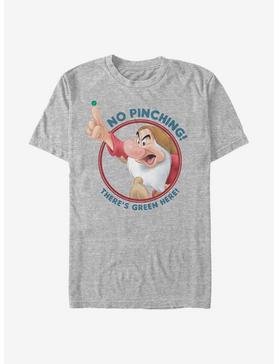 Disney Snow White And The Seven Dwarfs No Pinching Grumpy T-Shirt, CHAR HTR, hi-res