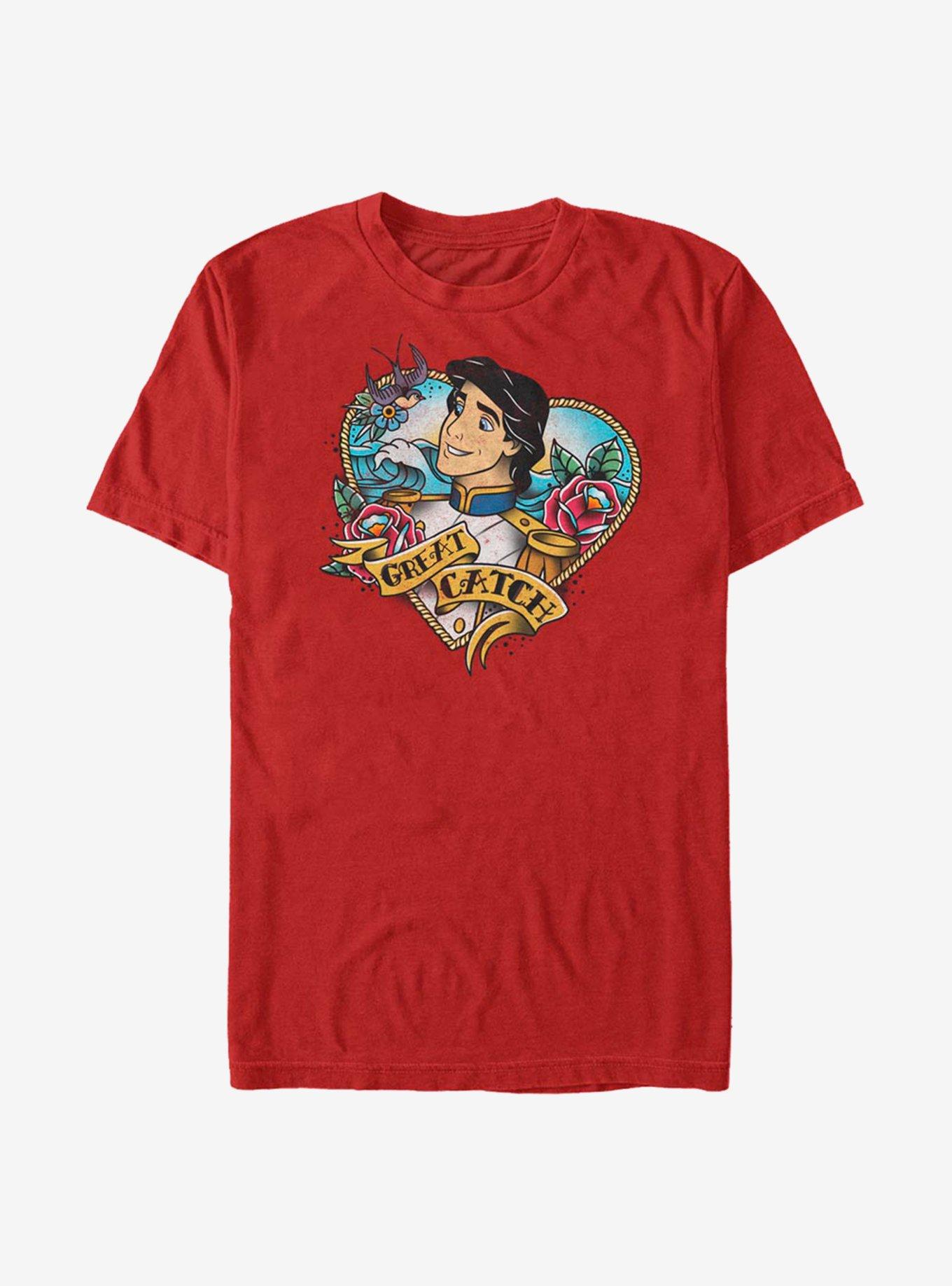 Disney The Little Mermaid Eric Great Catch T-Shirt, , hi-res