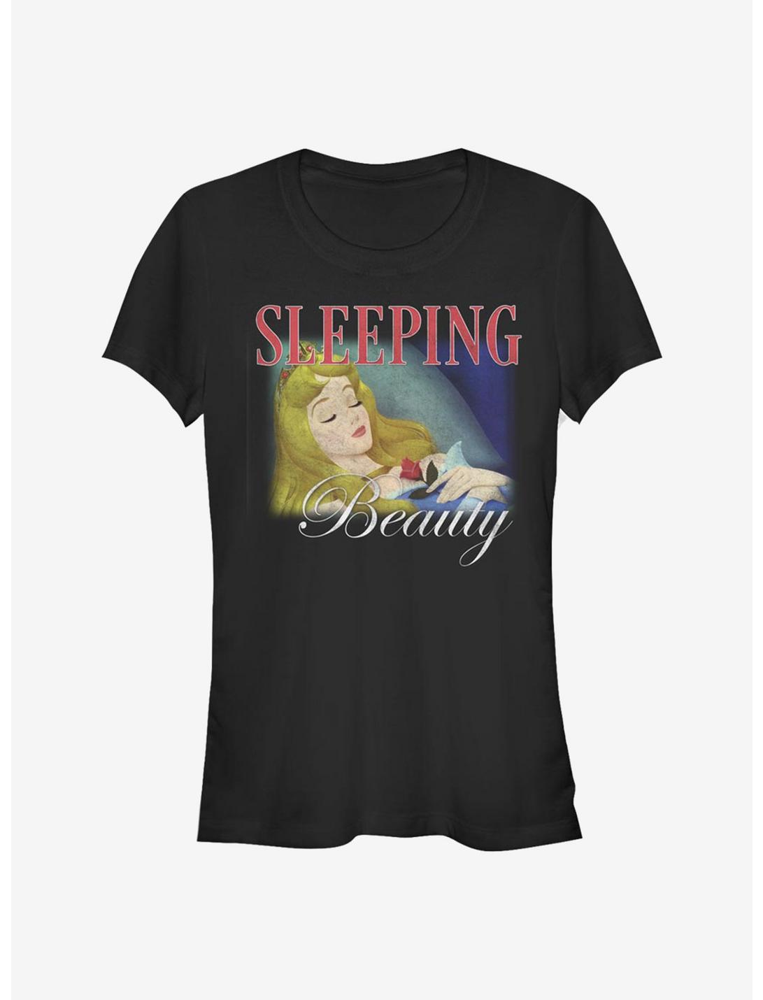 Disney Sleeping Beauty Classic Sleeping Beauty Girls T-Shirt, BLACK, hi-res