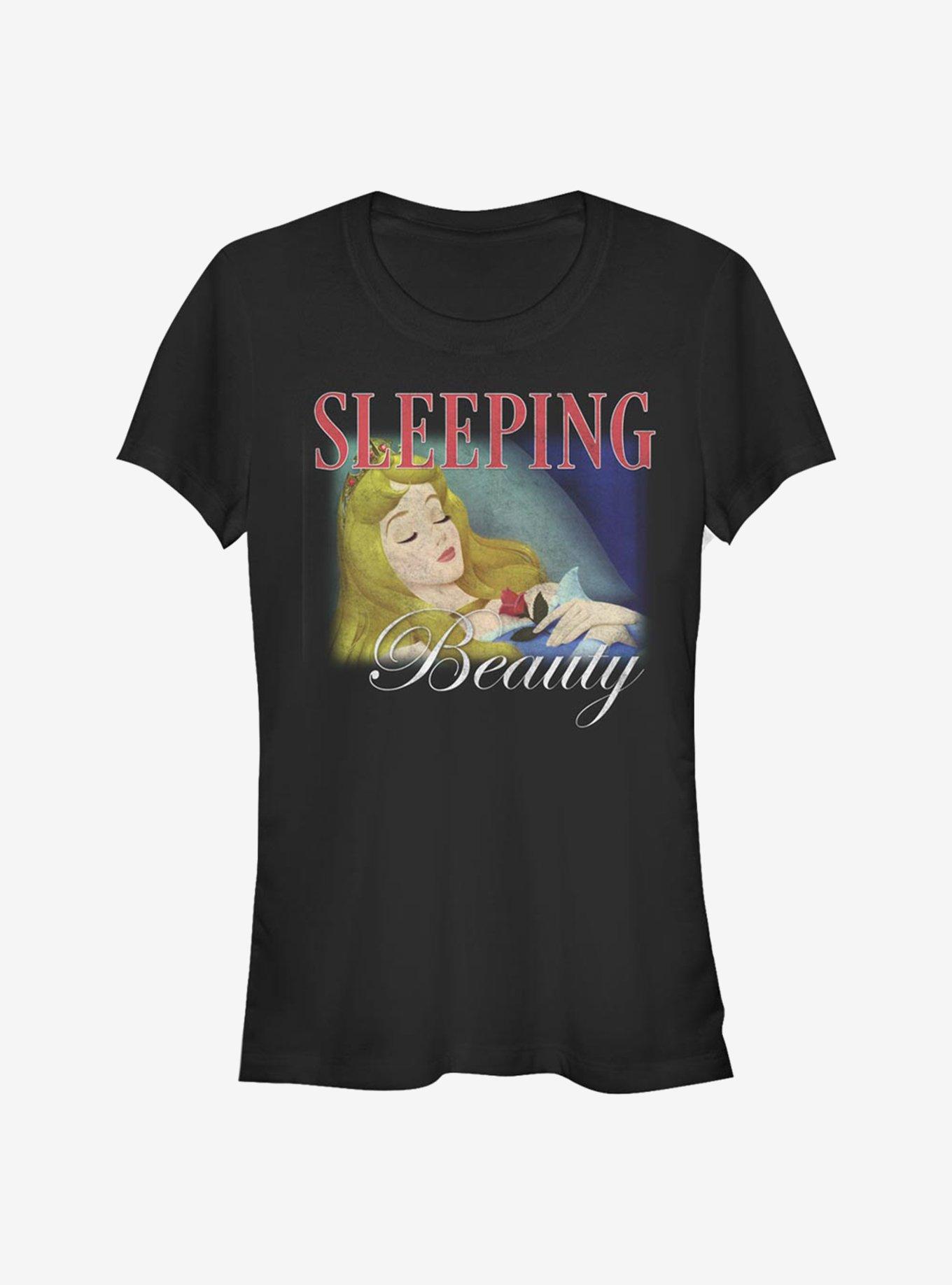 Disney Sleeping Beauty Aurora Classic Sleeping Beauty Girls T-Shirt, BLACK, hi-res
