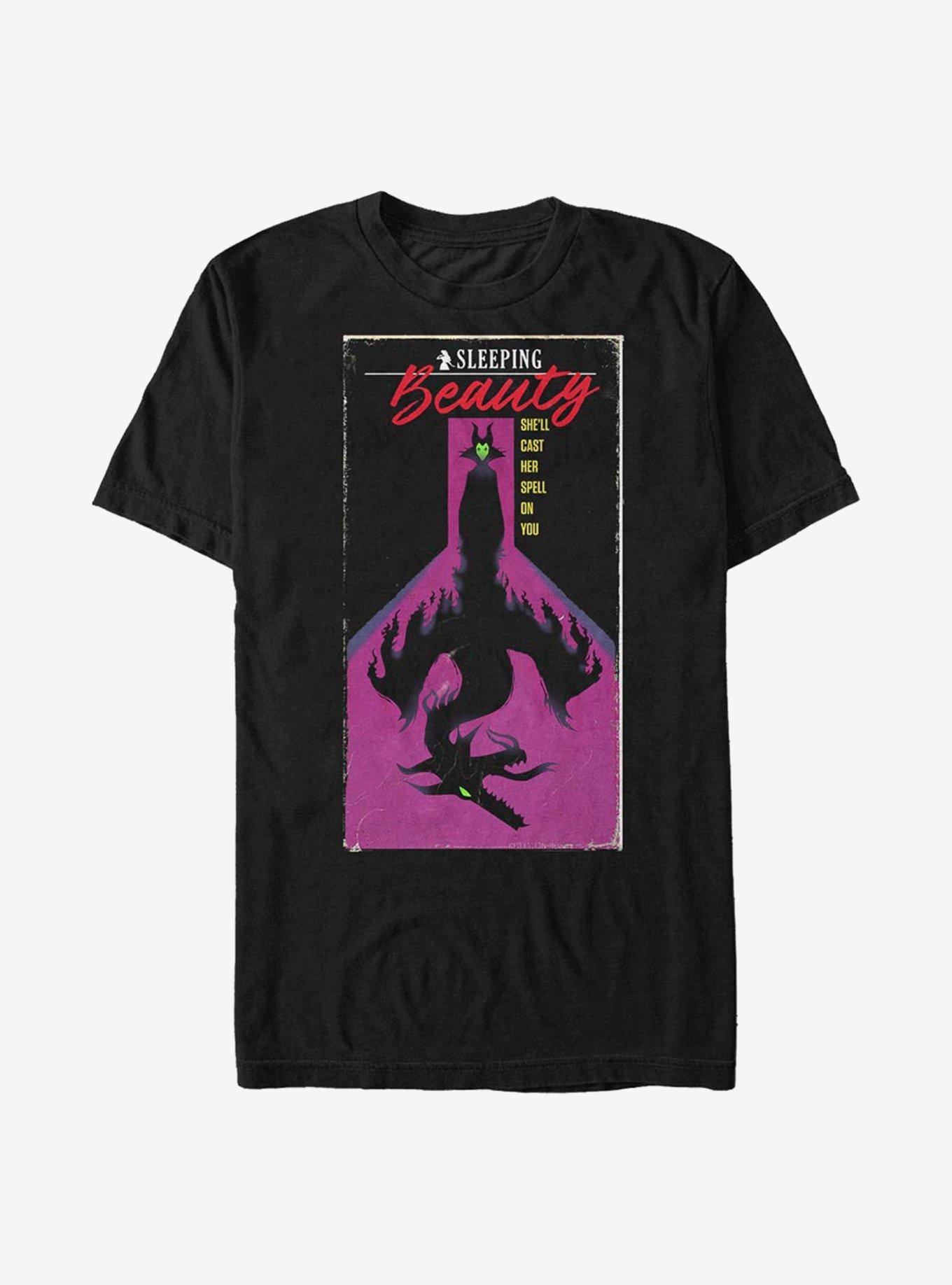 Disney Sleeping Beauty Cast A Spell T-Shirt, BLACK, hi-res