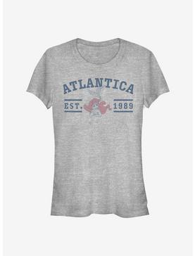 Disney The Little Mermaid Atlantica College Girls T-Shirt, ATH HTR, hi-res