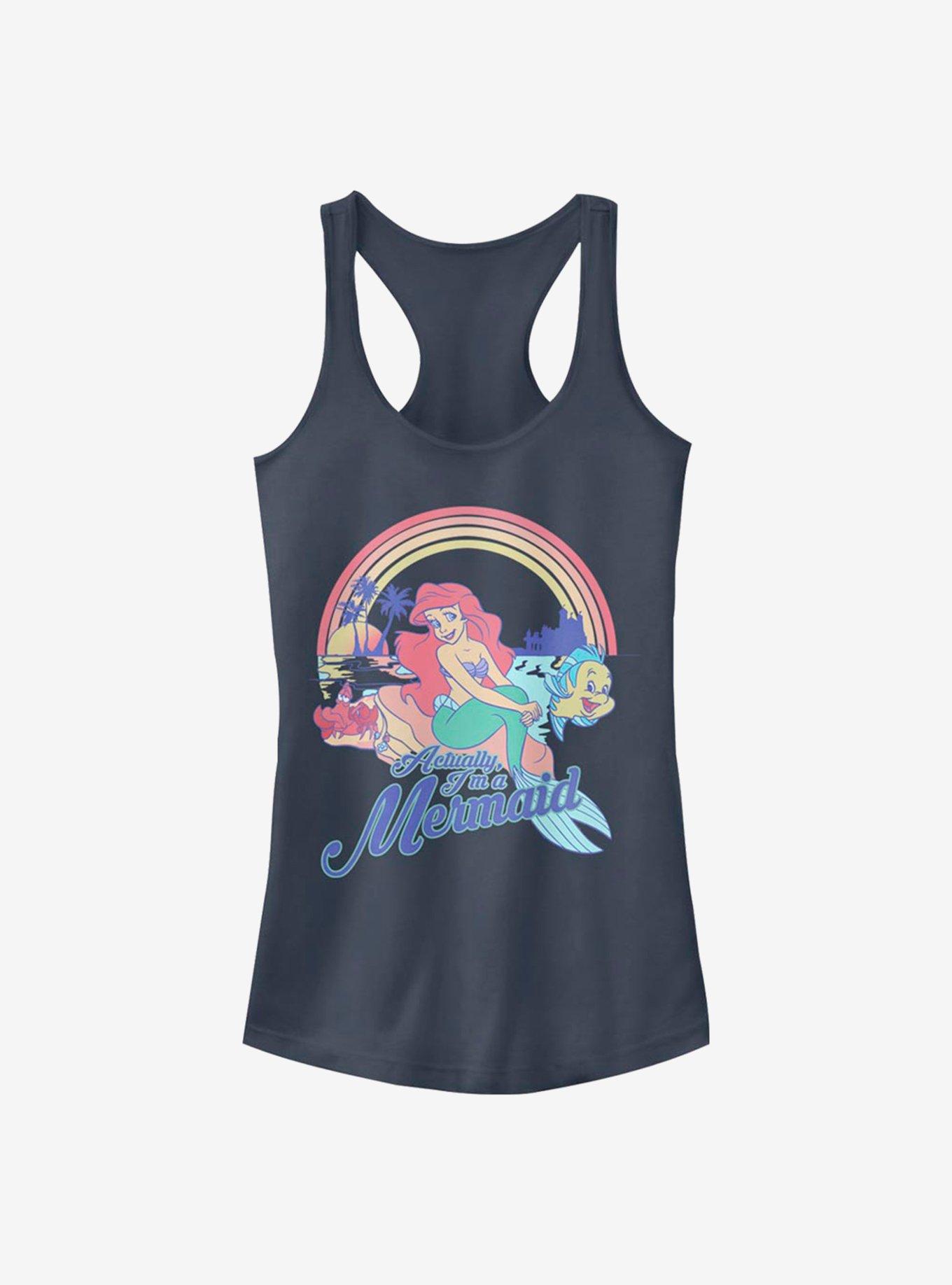 Disney The Little Mermaid Actual Mermaid Girls Tank, , hi-res