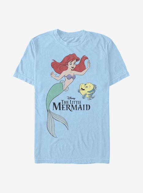 Disney The Little Mermaid Friends T-Shirt - BLUE | Hot Topic