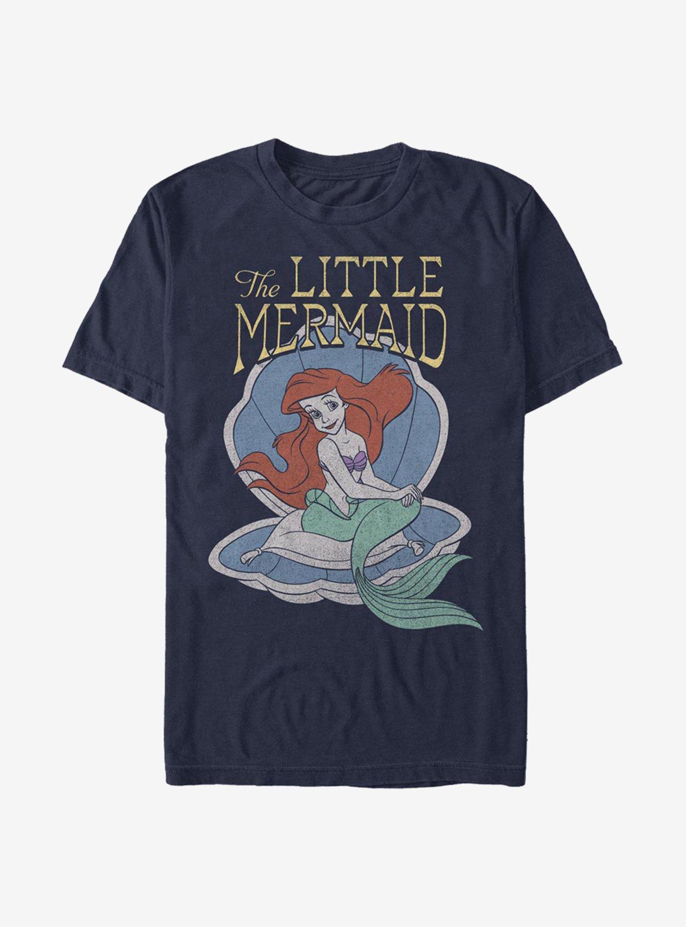 Disney The Little Mermaid Classic T-Shirt, NAVY, hi-res