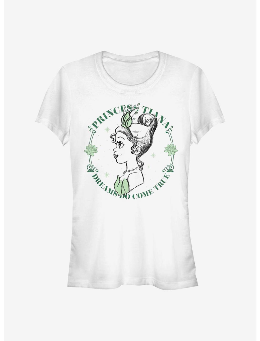 Disney The Princess And The Frog Fairytale Tiana Girls T-Shirt, WHITE, hi-res
