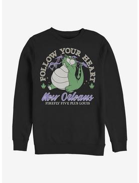 Plus Size Disney The Princess And The Frog Firefly Five Crew Sweatshirt, , hi-res