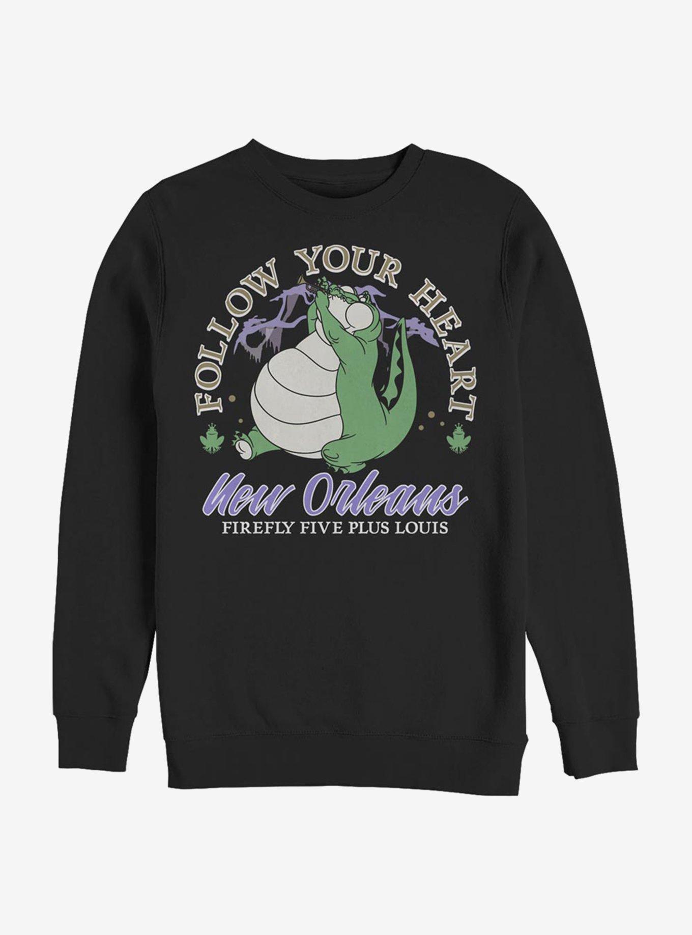 Disney The Princess And The Frog Firefly Five Crew Sweatshirt, , hi-res