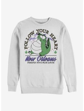Plus Size Disney The Princess And The Frog Firefly Five Crew Sweatshirt, , hi-res